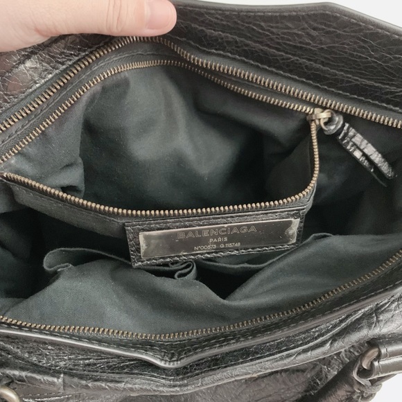 💯NEW & Authentic Balenciaga Neo Cagole City Lambskin Leather Tote Bag‼️ - Picture 13 of 14